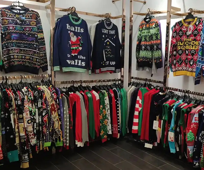 Factory-customized brand sample display