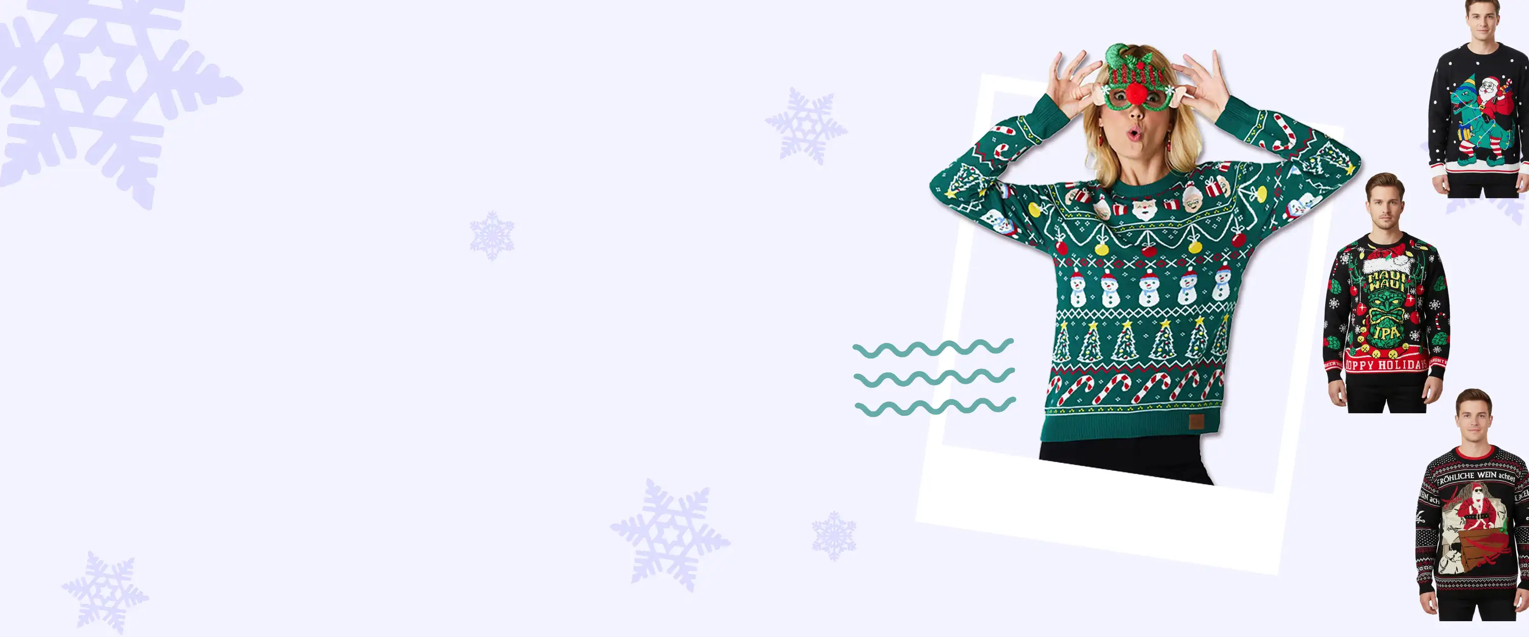 Wholesale Christmas sweater production for retail distribution