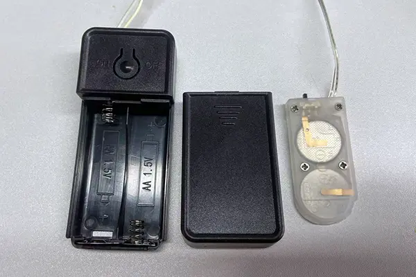 LED sweater battery box