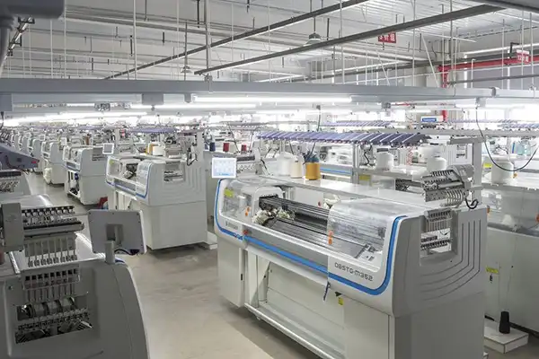 Low-waste knitting process