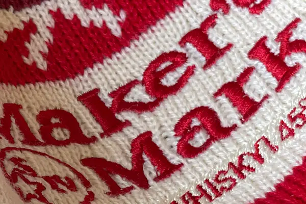 Embroidery craftsmanship detail