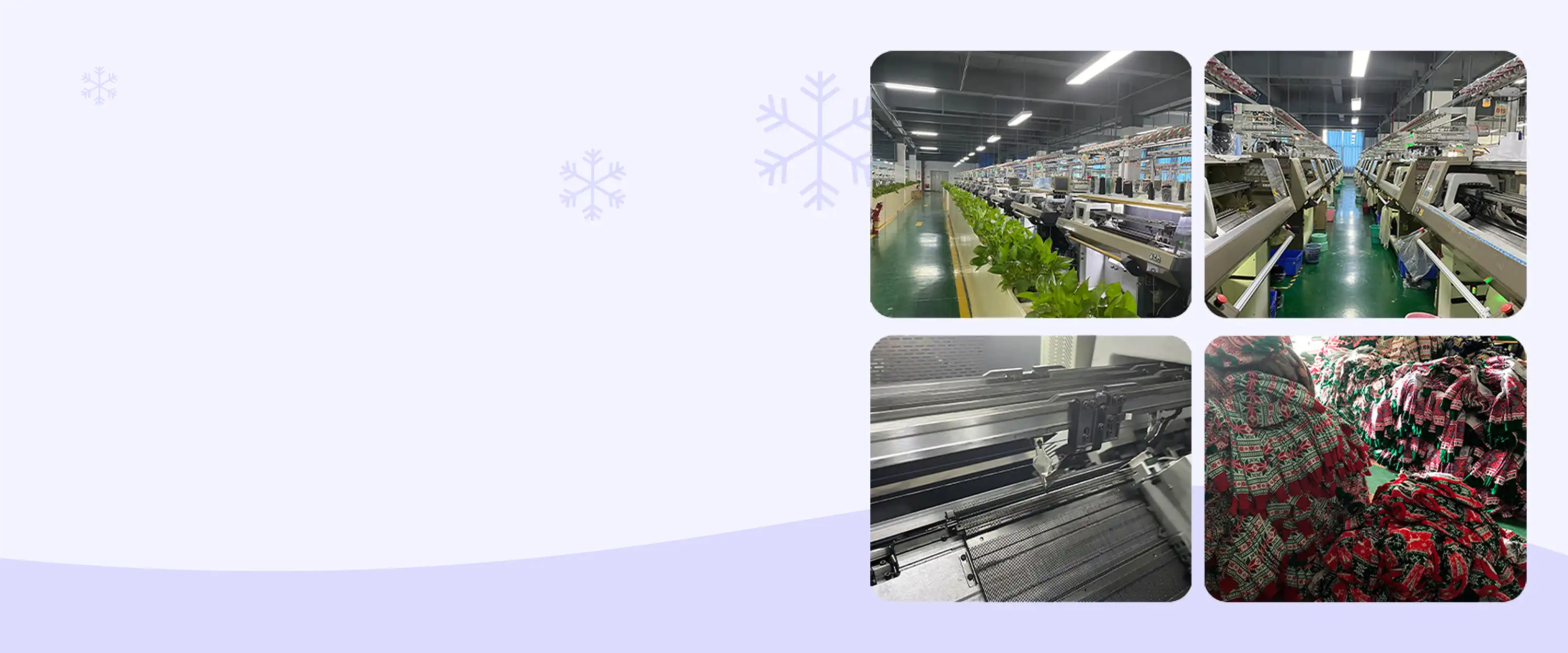 Responsible manufacturing of custom Christmas sweaters by XmasWise