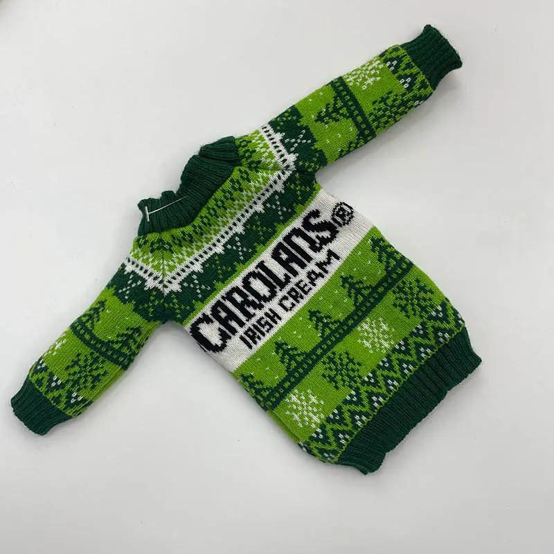 Holiday bottle sweaters for beer and wine gift packs