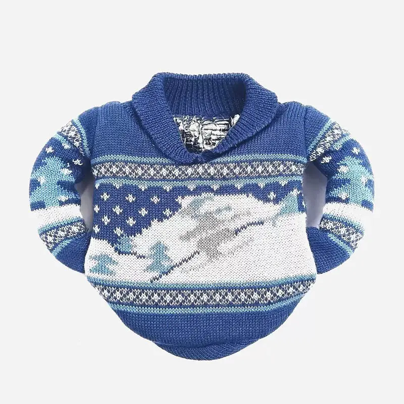 Front view custom beer bottle sweater