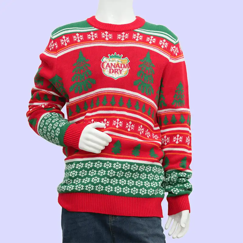 Custom promotional Christmas sweaters for campaigns and gifting