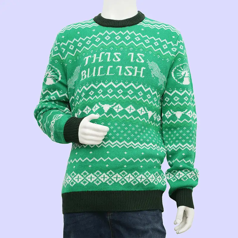 Custom logo Christmas sweaters for companies and clubs